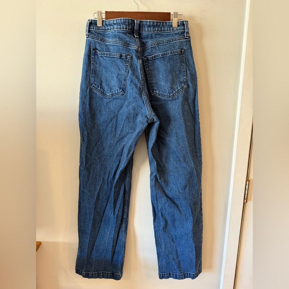 Abercrombie & Fitch High Rise Blue Jeans - Picture 2 of 4